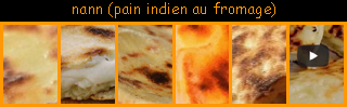 lien recette de nann - pain indien au fromage